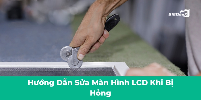 Hướng dẫn sửa màn hình LCD bị hỏng