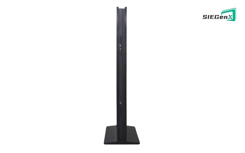 ứng dụng màn hình quảng cáo trong nhà dạng đứng 2 mặt siegenx 55 inch